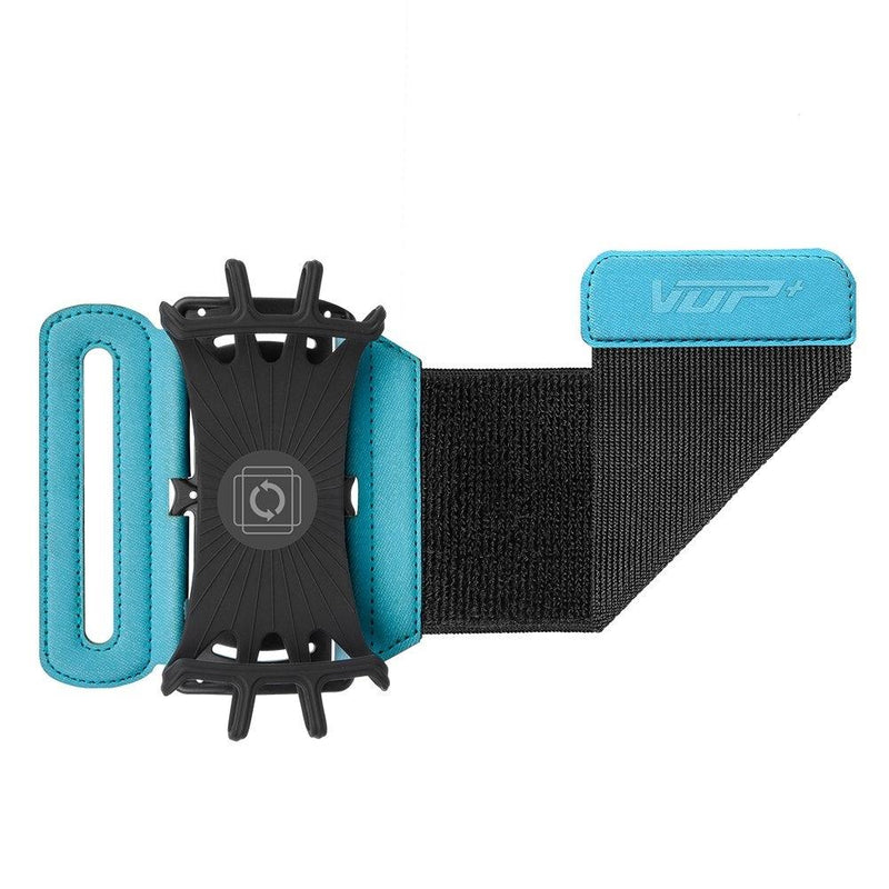 VUP Wristband Phone Holder, 180° Rotatable - Assorted Colors Sports & Outdoors Blue - DailySale