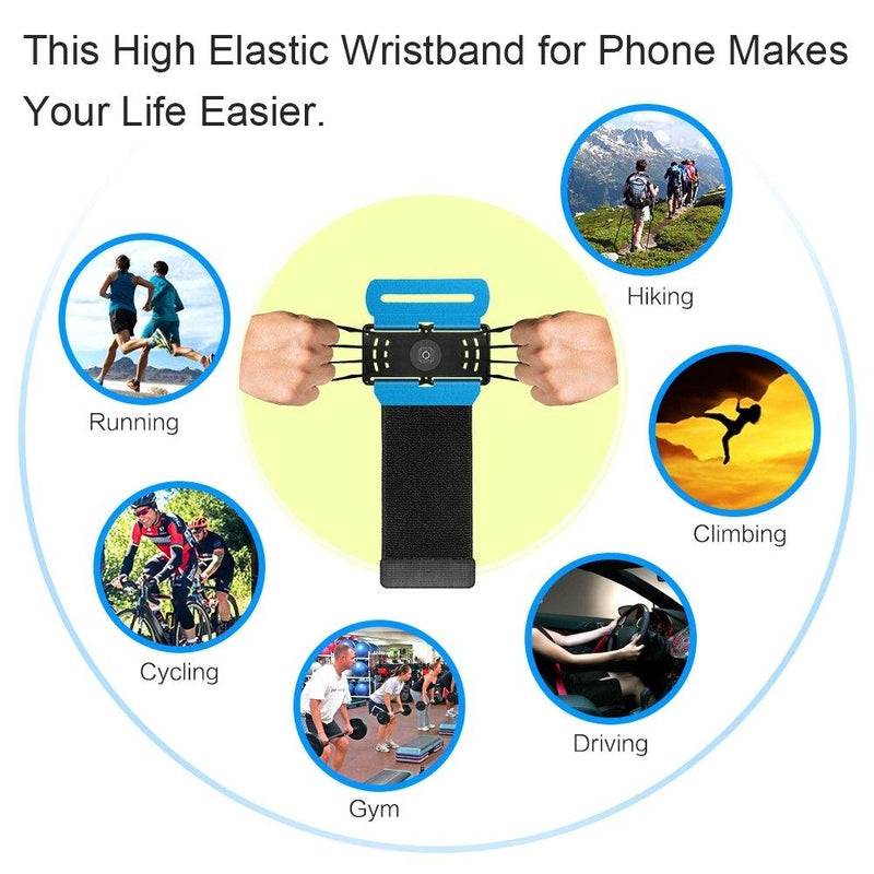 VUP Wristband Phone Holder, 180° Rotatable - Assorted Colors Sports & Outdoors - DailySale