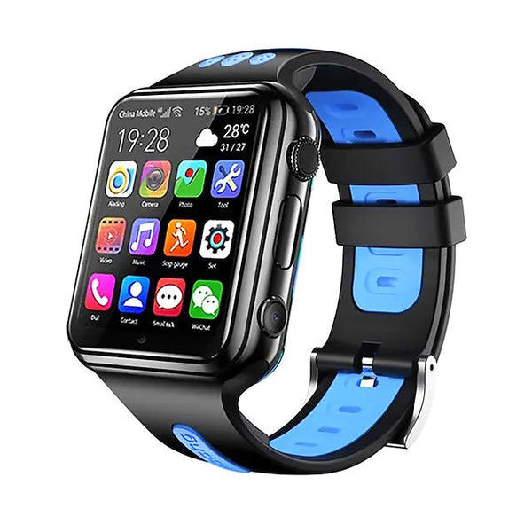 W5 Smart Watch Fitness Running Watch Smart Watches Black/Blue - DailySale