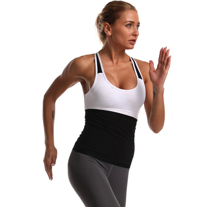 Waist Trimmer Women Sauna Sweat Wraps Waist Slimming Trainer Belt Fitness - DailySale