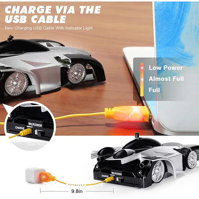 Wall Climbing Remote Control Car Toys & Games - DailySale