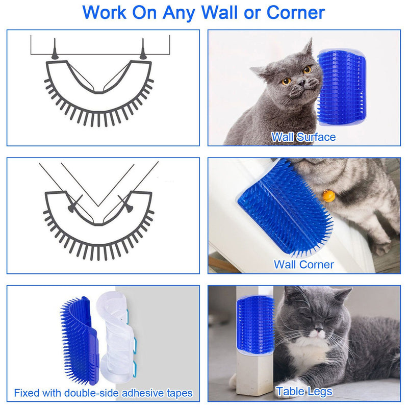 Wall Corner Massage Comb Pet Supplies - DailySale