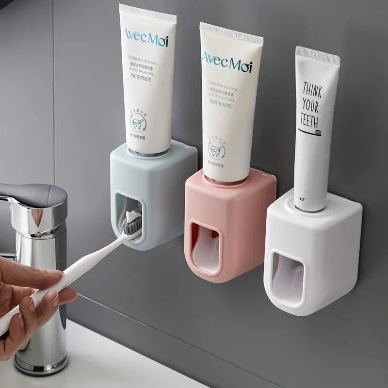 Wall Mounted Automatic Toothpaste Squeezer Bath - DailySale