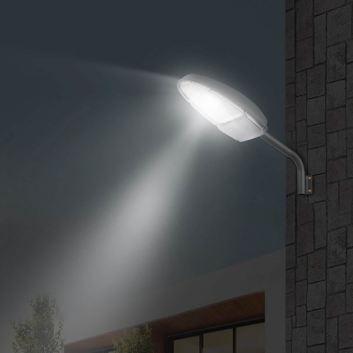 Wall Pack LED Lights 144LEDs Photocell Sensor Street Lamp IP65 Waterproof Lighting & Decor - DailySale