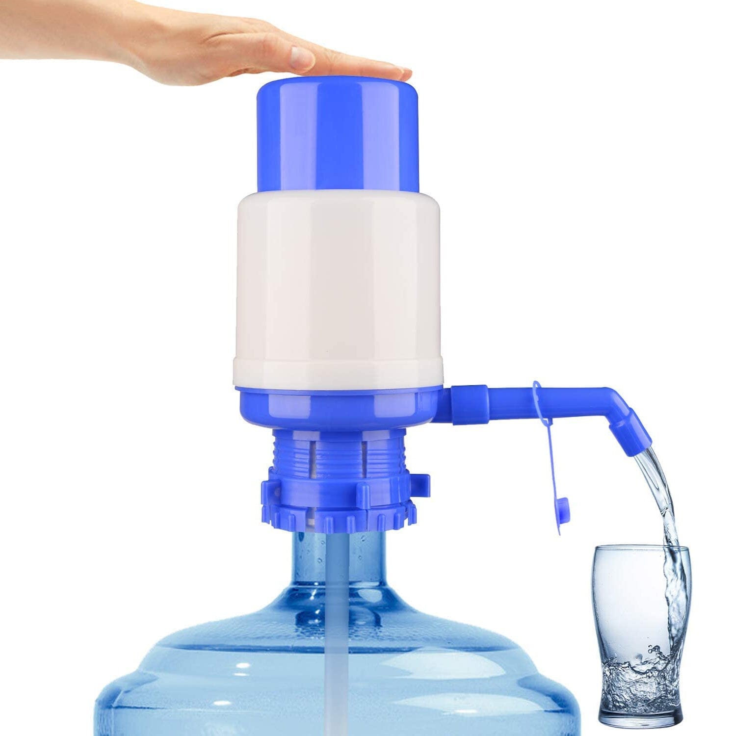 Water Bottle Pump Manual Pressure Water Dispenser Kitchen Tools & Gadgets - DailySale