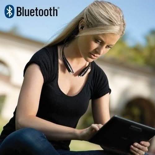 Water-Resistant Behind-the-Neck Bluetooth Stereo Headset - Assorted Colors Headphones & Speakers - DailySale