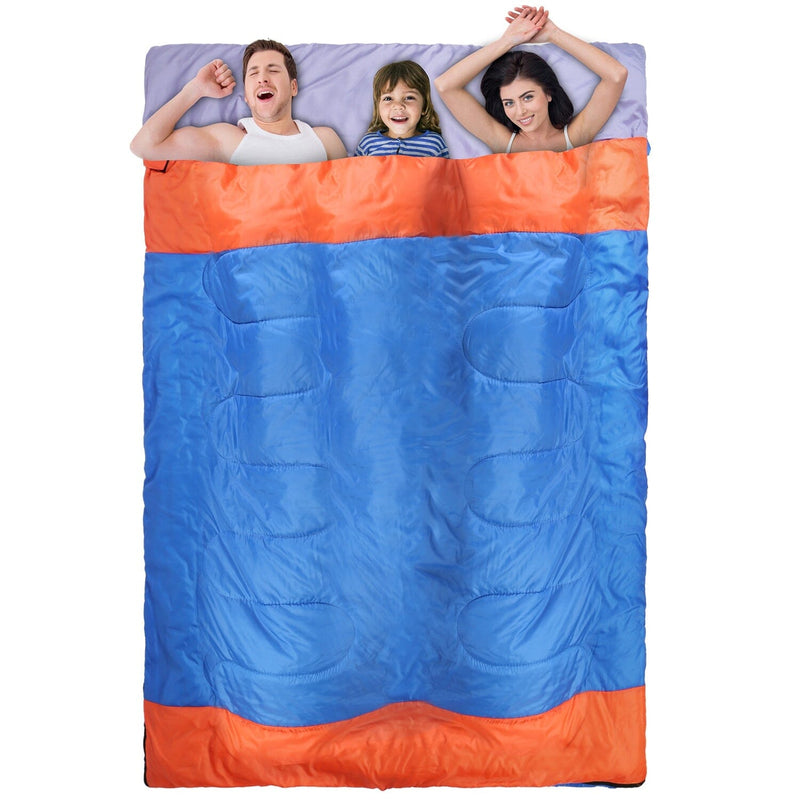 Water Resistant Camping Cotton Liner Sleeping Bag with Sack