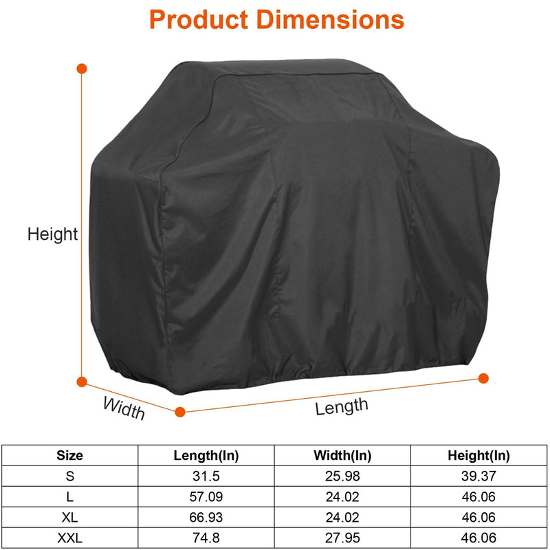 Water-Resistant Heavy Duty BBQ Grill Cover Garden & Patio - DailySale