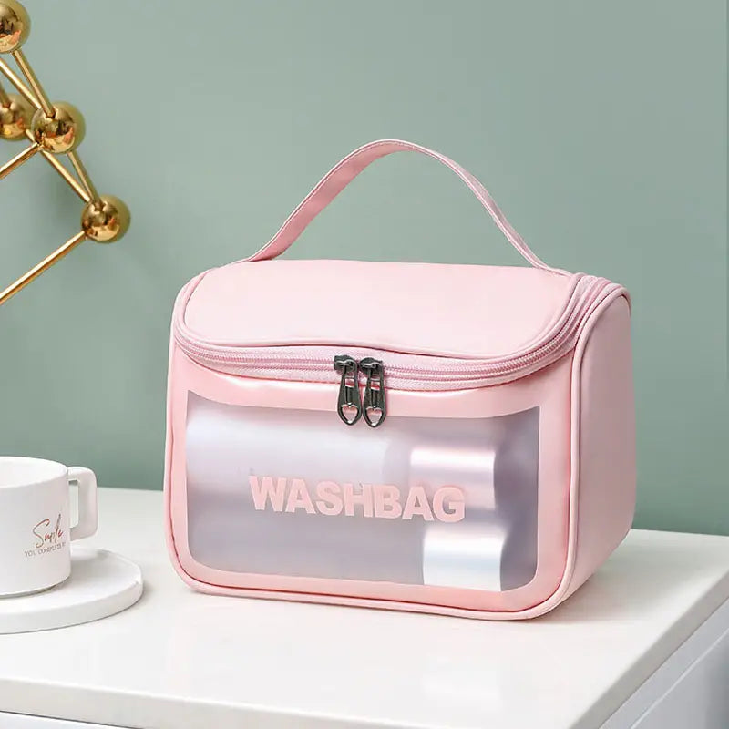 Water-Resistant Toiletry Bag Bags & Travel Pink - DailySale