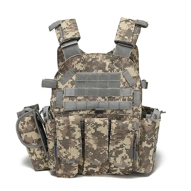 Waterproof Airsoft Tactical Vest Tactical Gray - DailySale