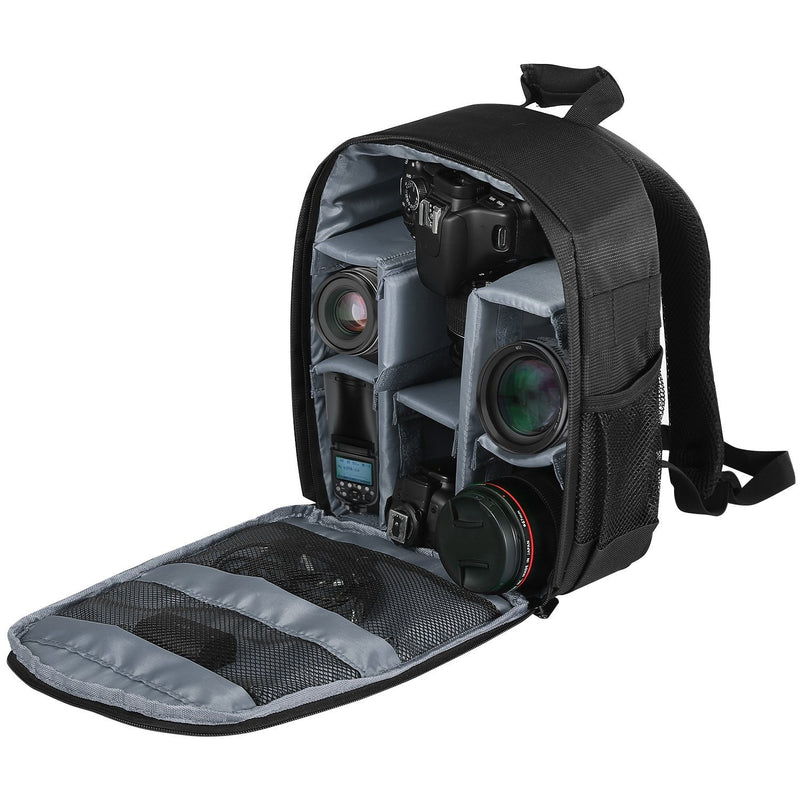 Waterproof Camera Backpack Shockproof Protection Bags & Travel Gray - DailySale
