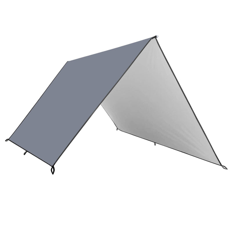 Waterproof Camping Tarp Kit Tent Canopy Awning Portable Rain Fly Sports & Outdoors - DailySale