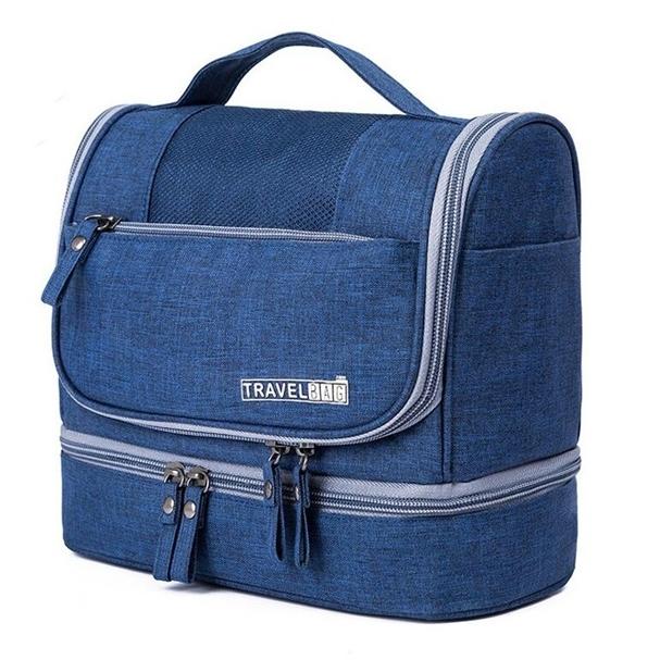 Waterproof Hanging Travel Toiletry Bag - Assorted Colors Beauty & Personal Care Blue - DailySale