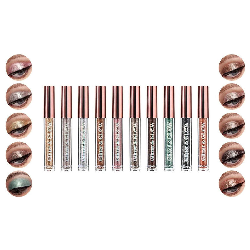 Waterproof Liquid Eyeshadow Set and Metallic Glitter Beauty & Personal Care - DailySale