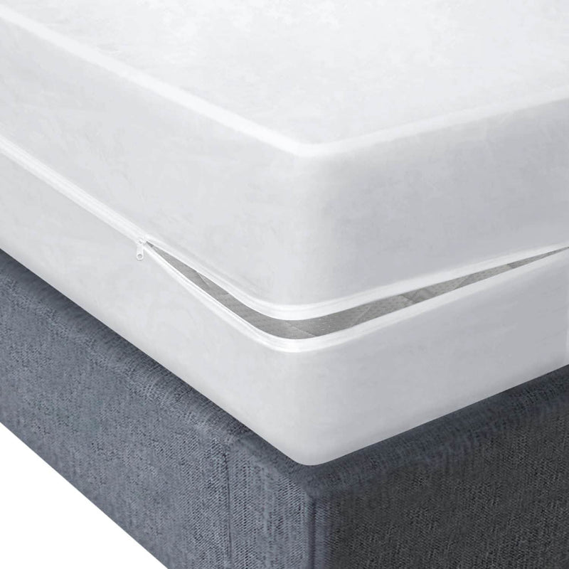 Waterproof Mattress Cover: Extra Heavy-Duty PVC Plastic Bed Protector Bedding - DailySale