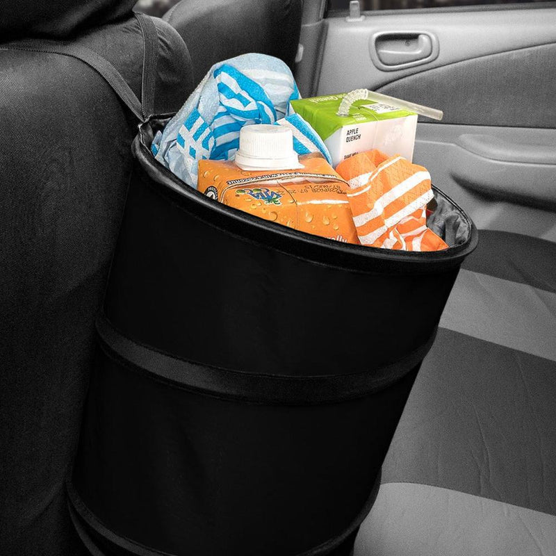 Waterproof Small Collapsible Car And Travelling Trash Can Automotive - DailySale