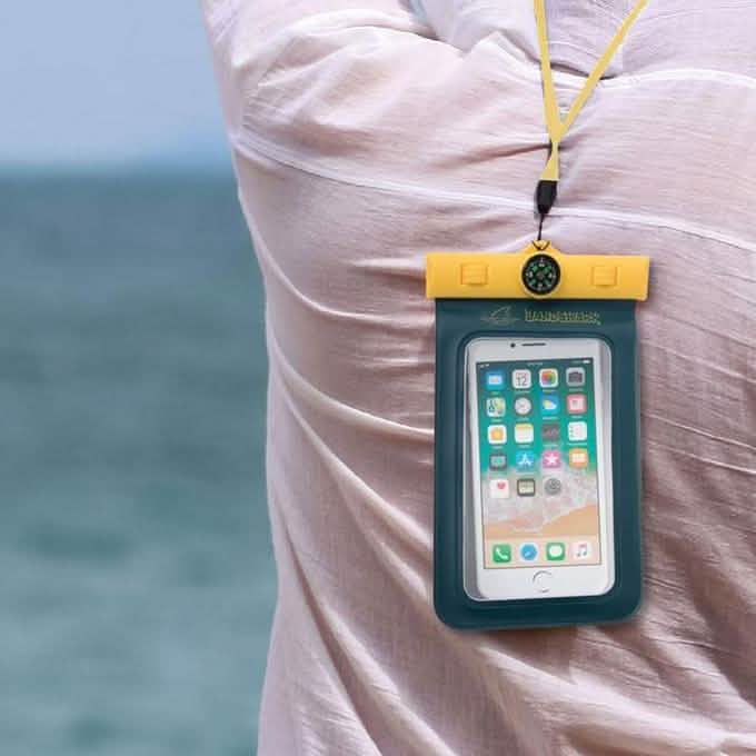 Waterproof Smartphone Pouch with Compass Sports & Outdoors - DailySale