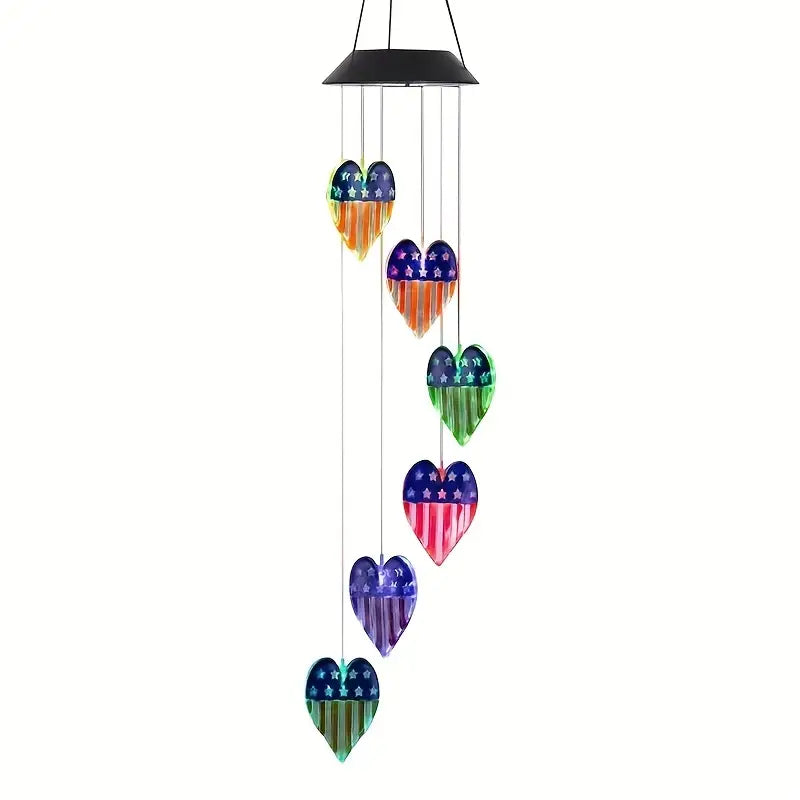 Waterproof Solar Wind Chime Light Garden & Patio - DailySale