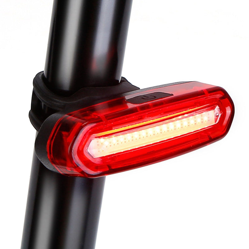 Waterproof USB Rechargeable LED Bicycle Tail Warning Lamp Sports & Outdoors - DailySale