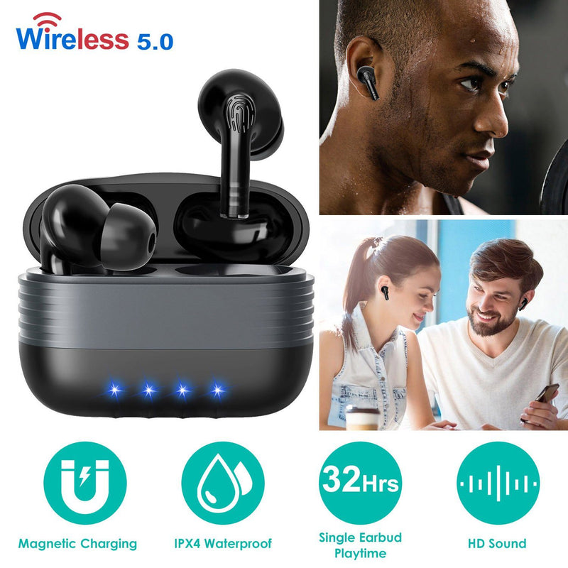 Waterproof Wireless 5.0 TWS Earbuds Headphones & Audio - DailySale