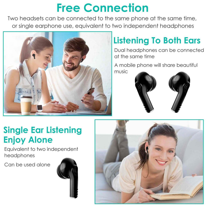 Waterproof Wireless 5.0 TWS Earbuds Headphones & Audio - DailySale