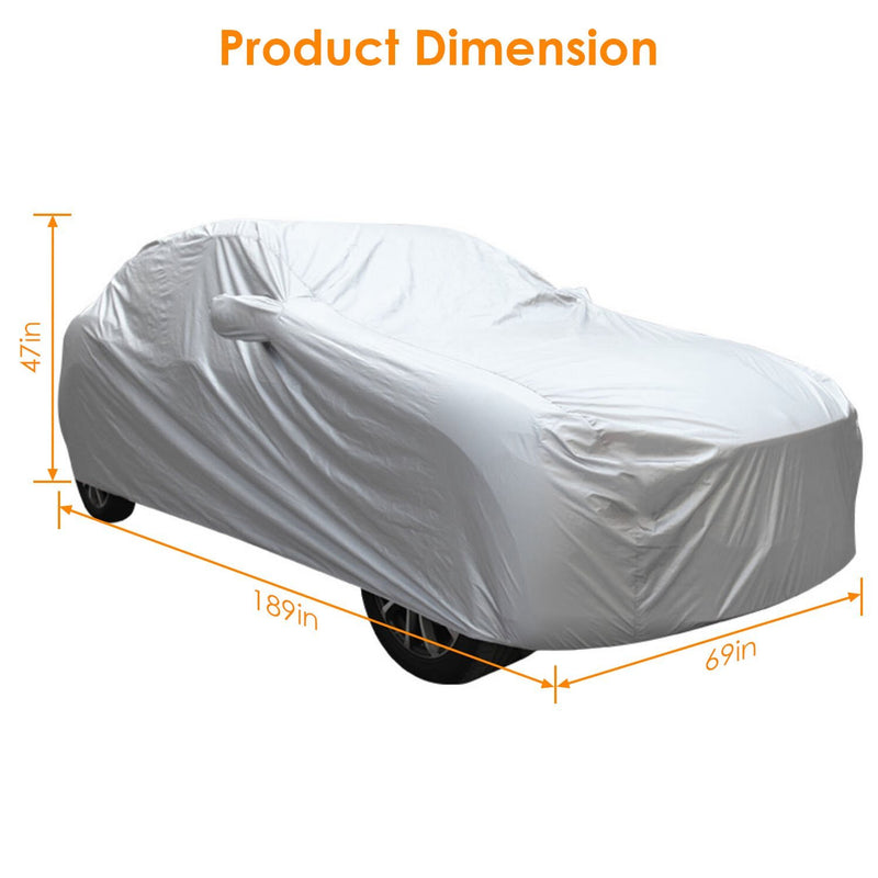Weather UV Outdoor Full Cover For Sedans Up To 185" Automotive - DailySale