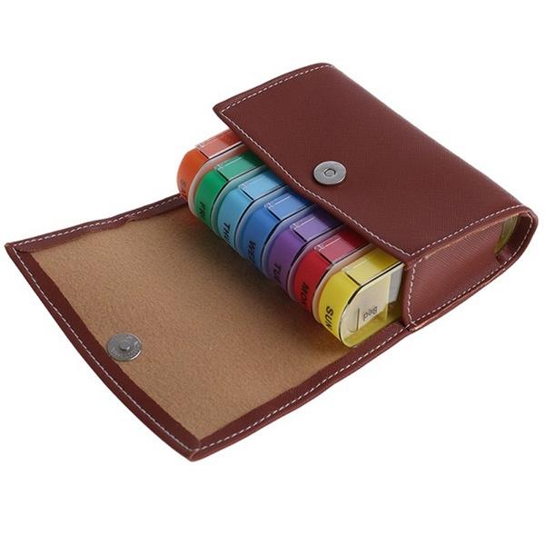 Weekly Pill Organizer Dispenser Box Wellness - DailySale