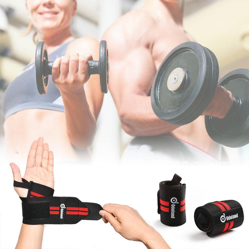 Weight Lifting Training Wrist Straps Support Braces Fitness - DailySale
