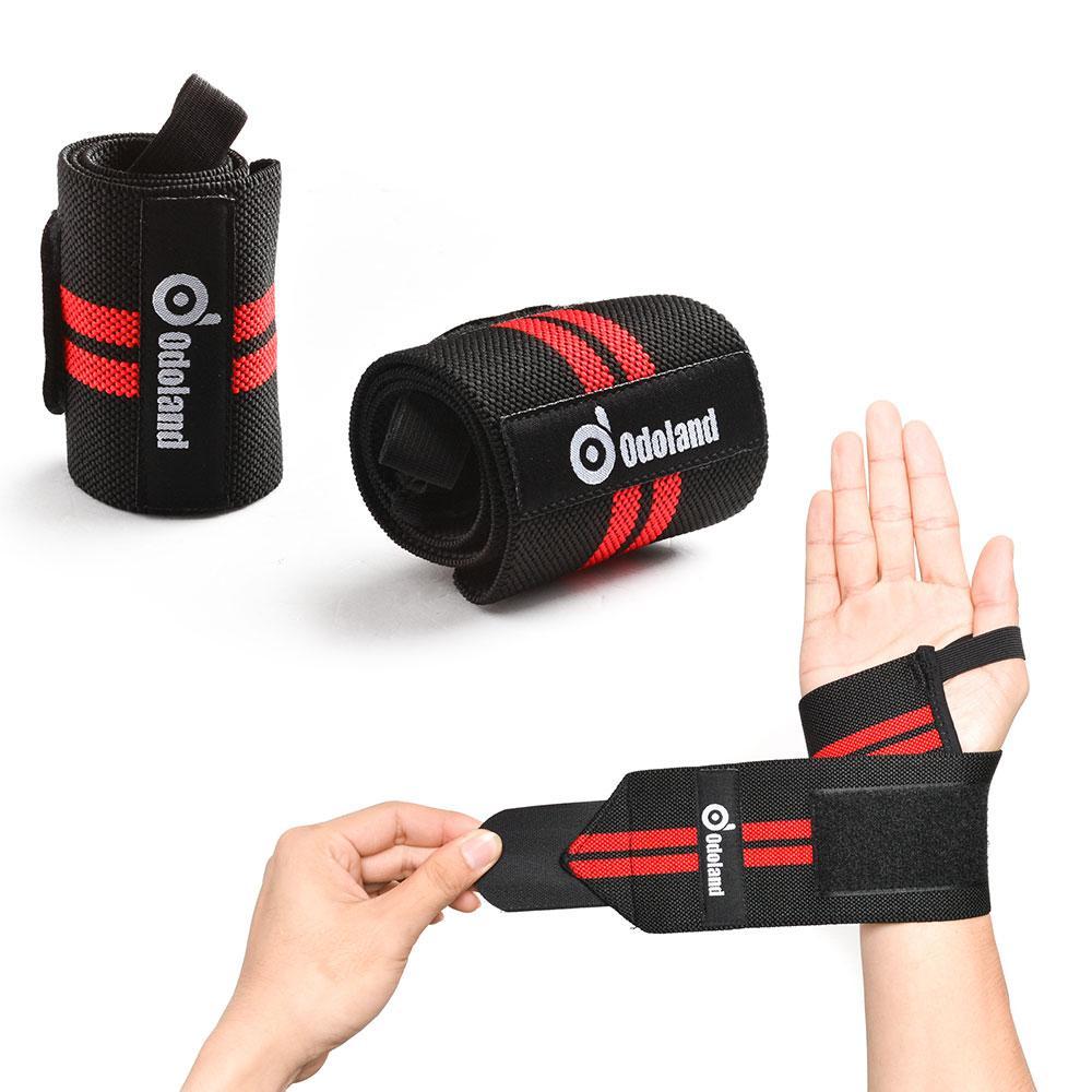 Weight Lifting Training Wrist Straps Support Braces Fitness - DailySale