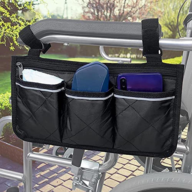 Wheelchair Armrest Organizer Bag Bags & Travel - DailySale
