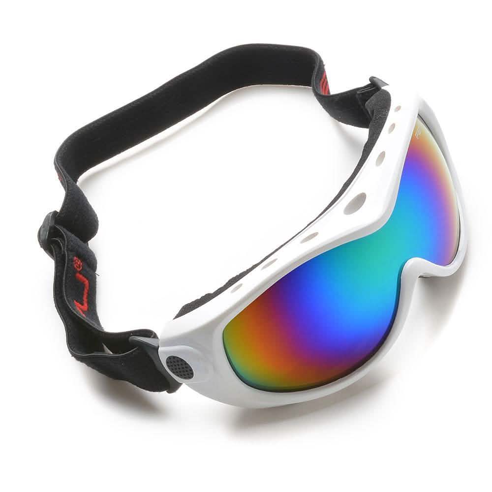 White for Kid Ski Goggles Double Anti Fog Lenses Sun Glasses Sports & Outdoors - DailySale