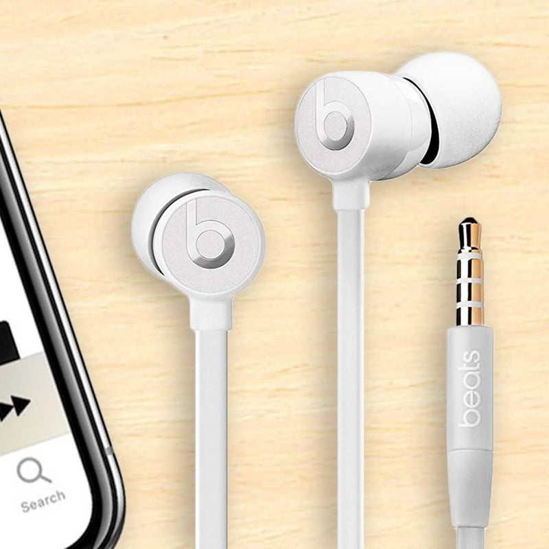 White UrBeats3 MQFV2LL/A 3.5mm Connector Wired Earphones Headphones & Speakers - DailySale