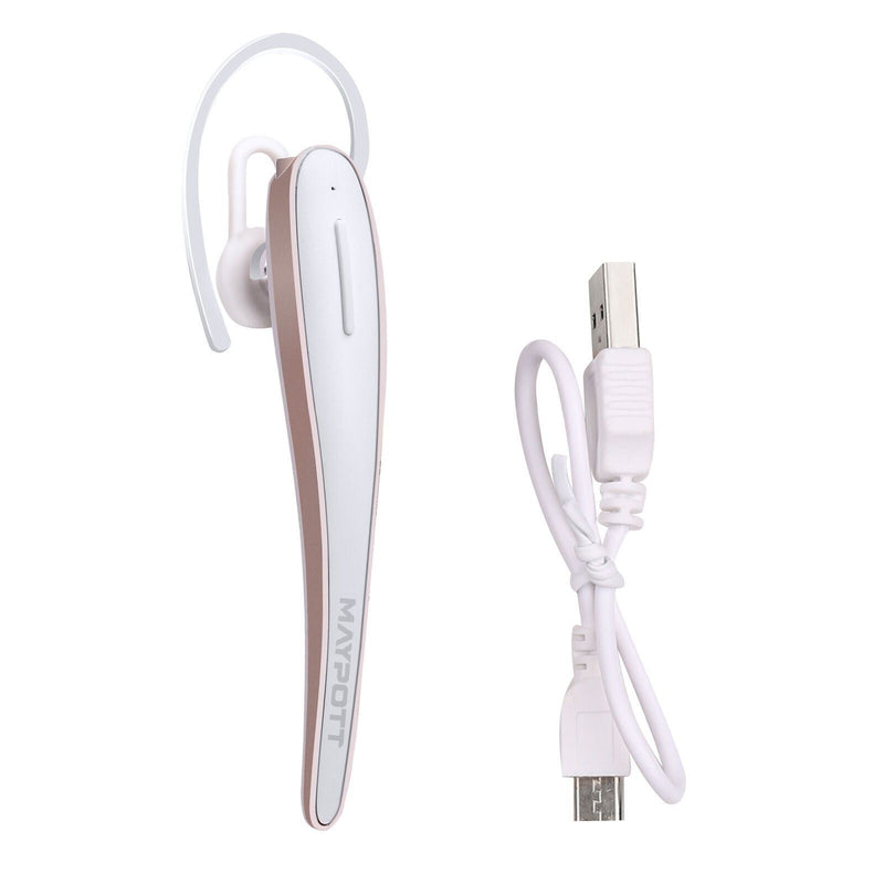 White Wireless Bluetooth 4.1 Earphone Sports Stereo Headphones - DailySale