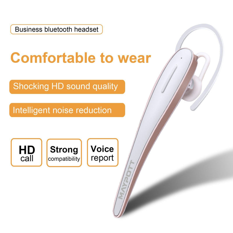 White Wireless Bluetooth 4.1 Earphone Sports Stereo Headphones - DailySale