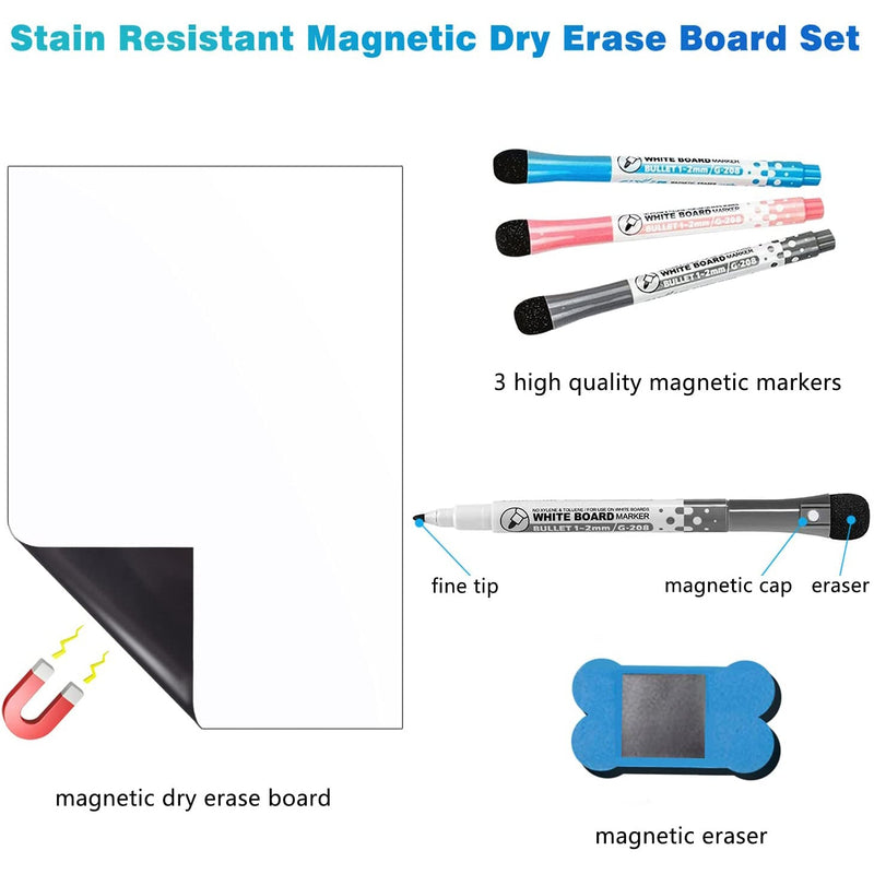 Whiteboard Magnetic Dry Erase Board Self Adhesive Everything Else - DailySale
