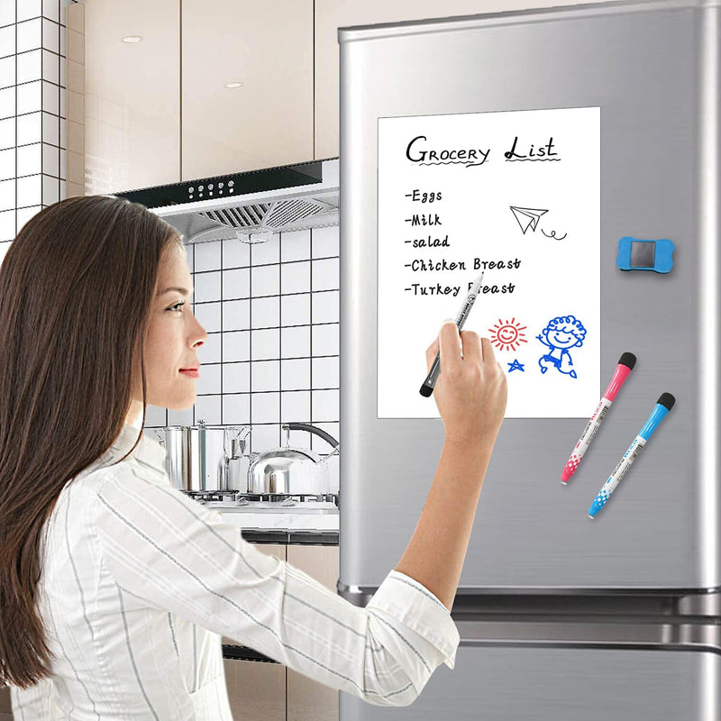 Whiteboard Magnetic Dry Erase Board Self Adhesive Everything Else - DailySale