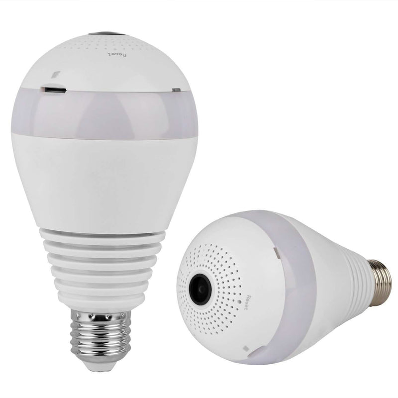 WiFi Light Bulb Camera 960P Security Camera 360° Camera, TV & Video - DailySale