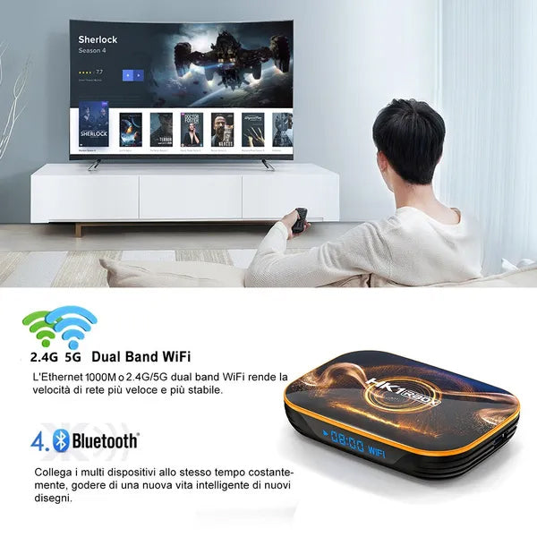 WiFi Smart TV Box Smart TV Box TV & Video - DailySale