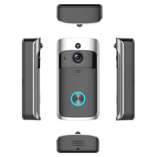WiFi Wireless Video Doorbell Two-Way Talk Smart PIR Door Bell Security Camera HD Cameras & Drones - DailySale