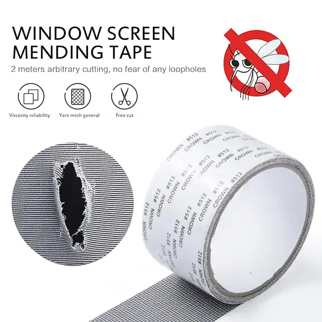 Window Net Anti-Mosquito Net Sticky Line Repair Tape Pest Control - DailySale