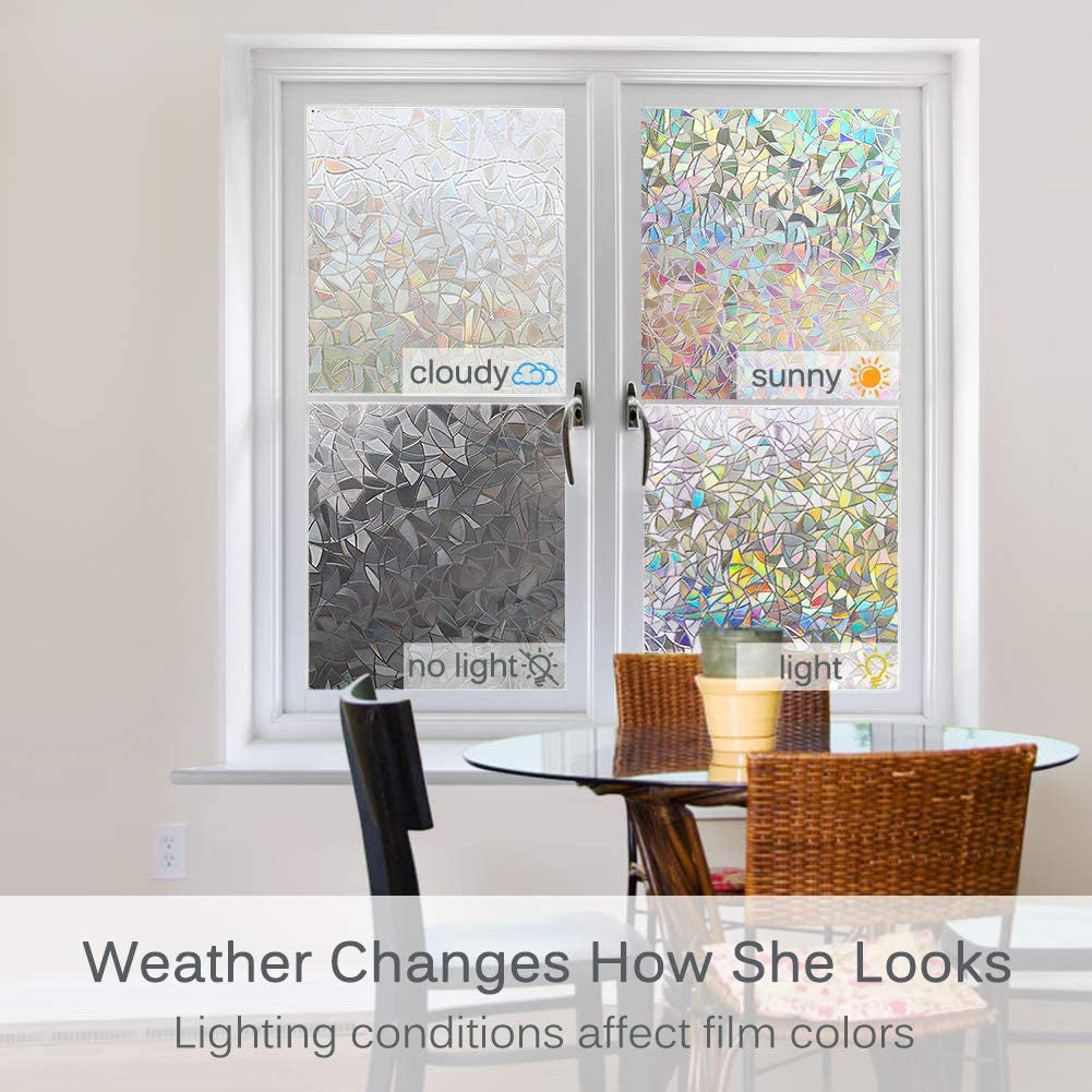 Window Privacy Film Static Window Sticker Everything Else - DailySale