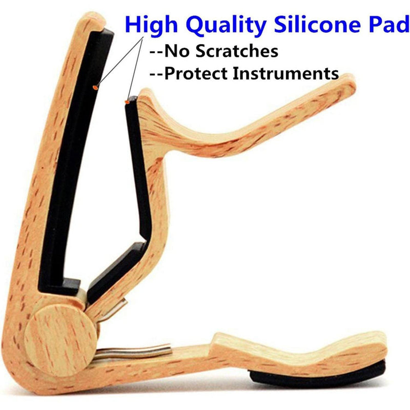 WINGO Quick-Change Capo for 6 String Steel Acoustic and Electric Guitars Everything Else - DailySale