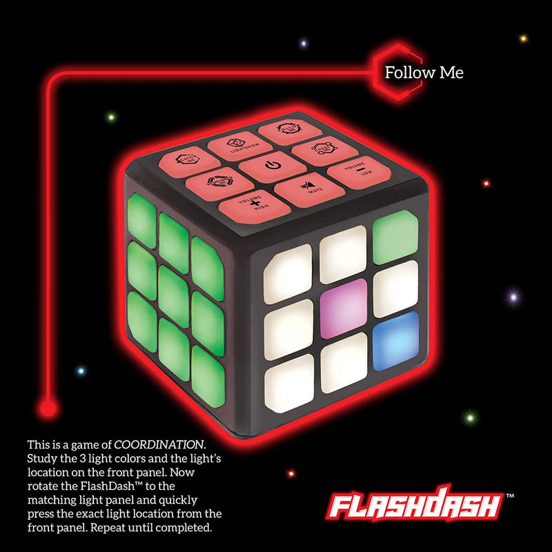 Winning Fingers Flashing Cube Electronic Memory and Brain Toy Toys & Games - DailySale