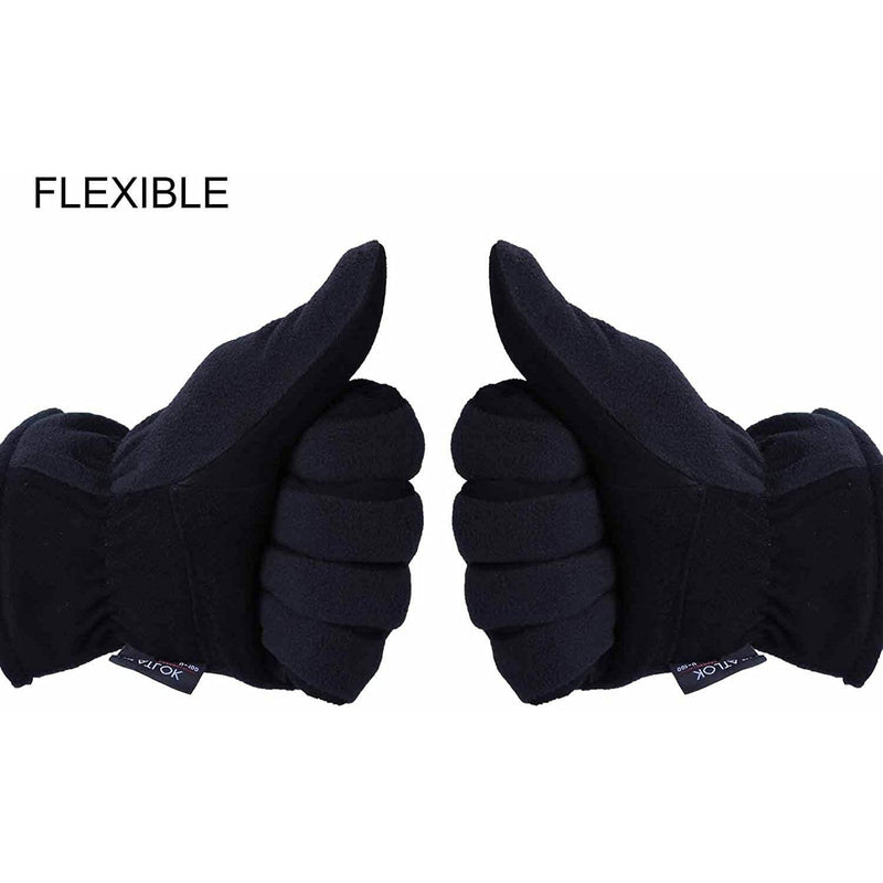 Winter Gloves Deerskin Suede Leather Palm -20°F Cold Proof Work Glove Sports & Outdoors - DailySale