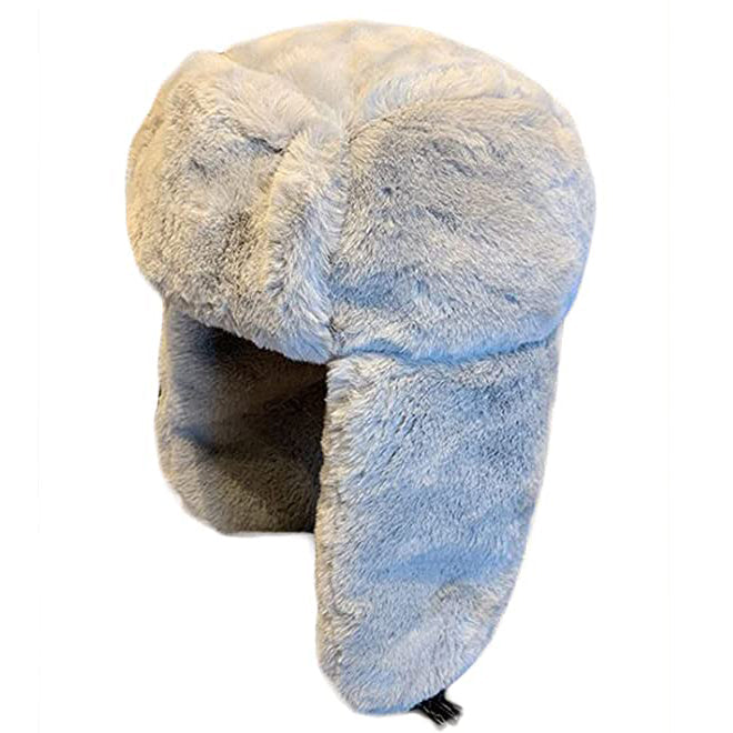 Winter Thick Warm Faux Fur Trapper Bomber Hat Women's Shoes & Accessories Gray - DailySale