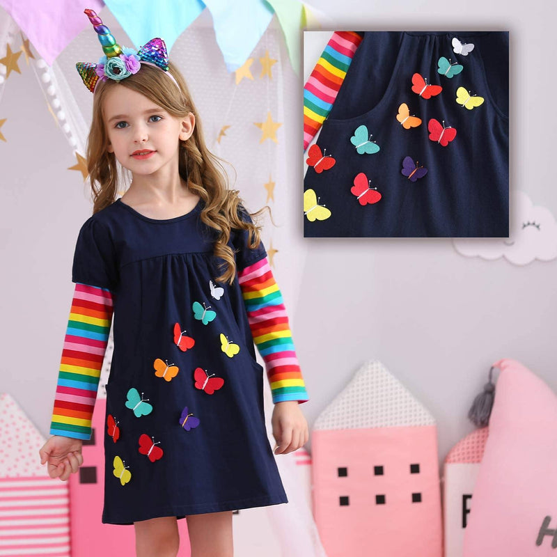 Winter Toddler Girl Long Sleeve Dress Kids' Clothing - DailySale
