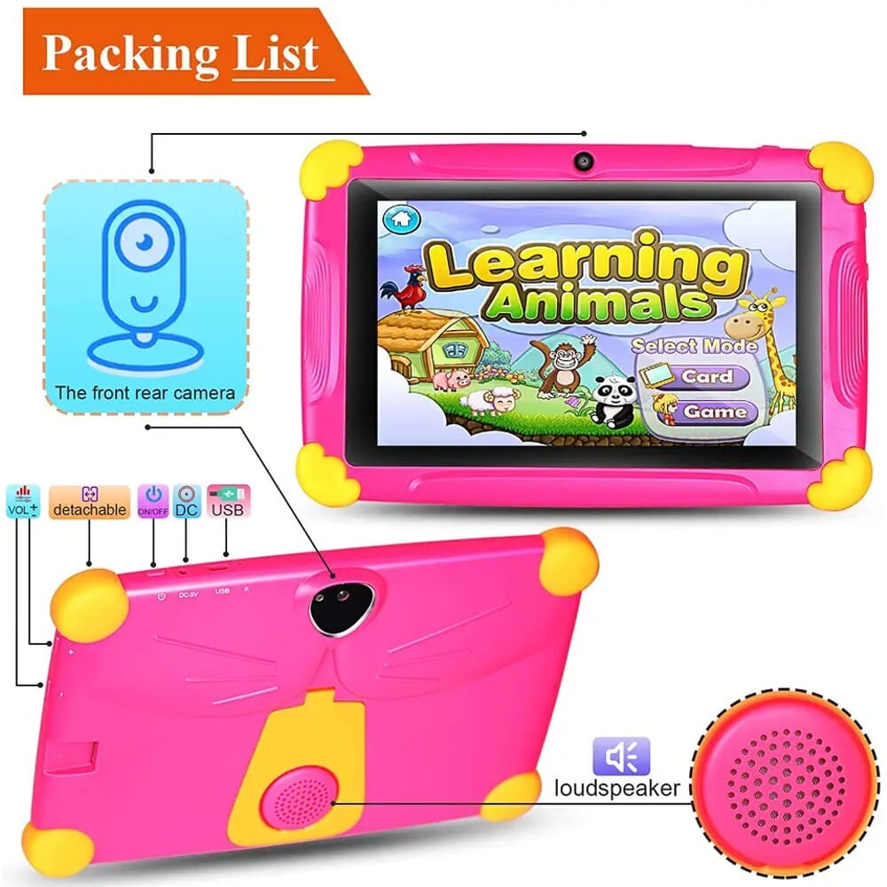 Wintouch 7 Inch Kids Learning Tablet Tablets - DailySale