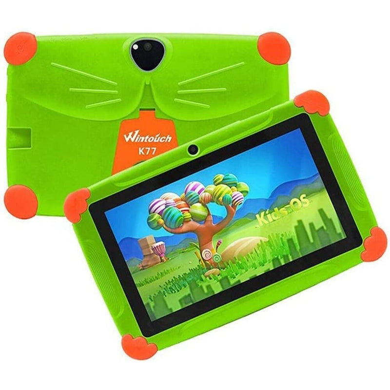 Wintouch 7 Inch Kids Learning Tablet Tablets Green - DailySale