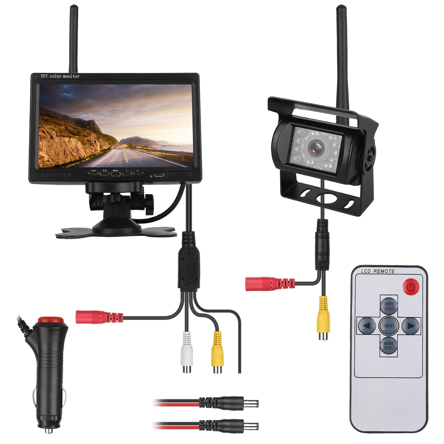 Wireless deals monitor camera system