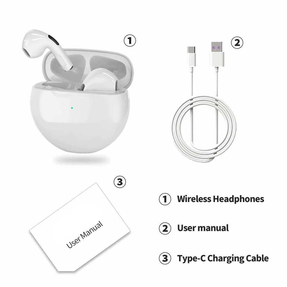 Wireless Bluetooth Earphones with Charging Case Headphones & Audio - DailySale